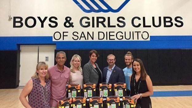 Eric Paredes Save A Life Foundation and Boys & Girls Clubs of San Dieguito join hands to save hearts