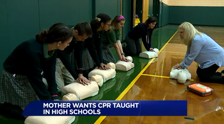 Mother Pushes for CPR to be Taught in High School