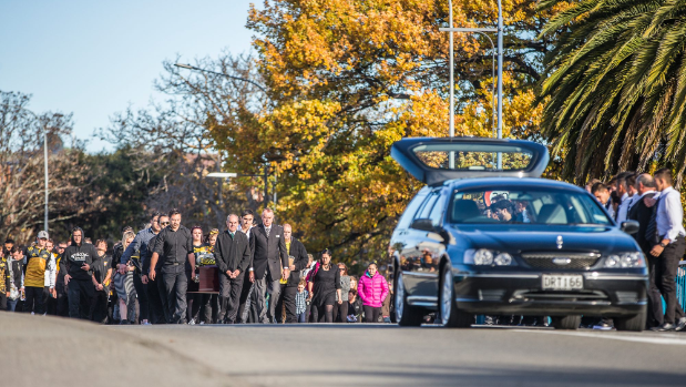 Hundreds farewell Waitohi rugby player Bevan Moody  
