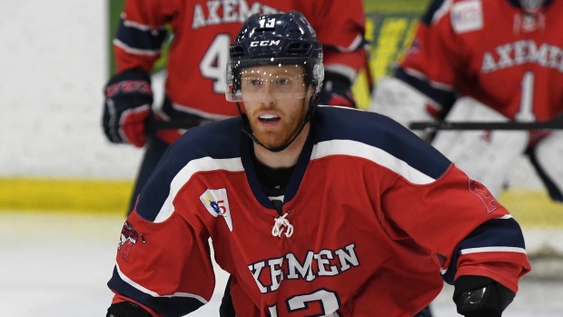Acadia hockey player thanks those who saved his life after cardiac arrest during game