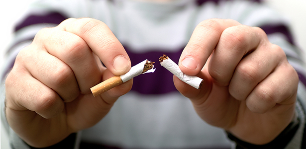 The benefits of quitting smoking 

