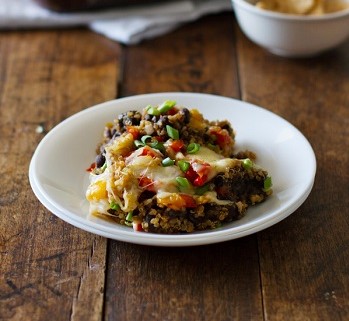 Southwest Quinoa, Black Bean Stir fry