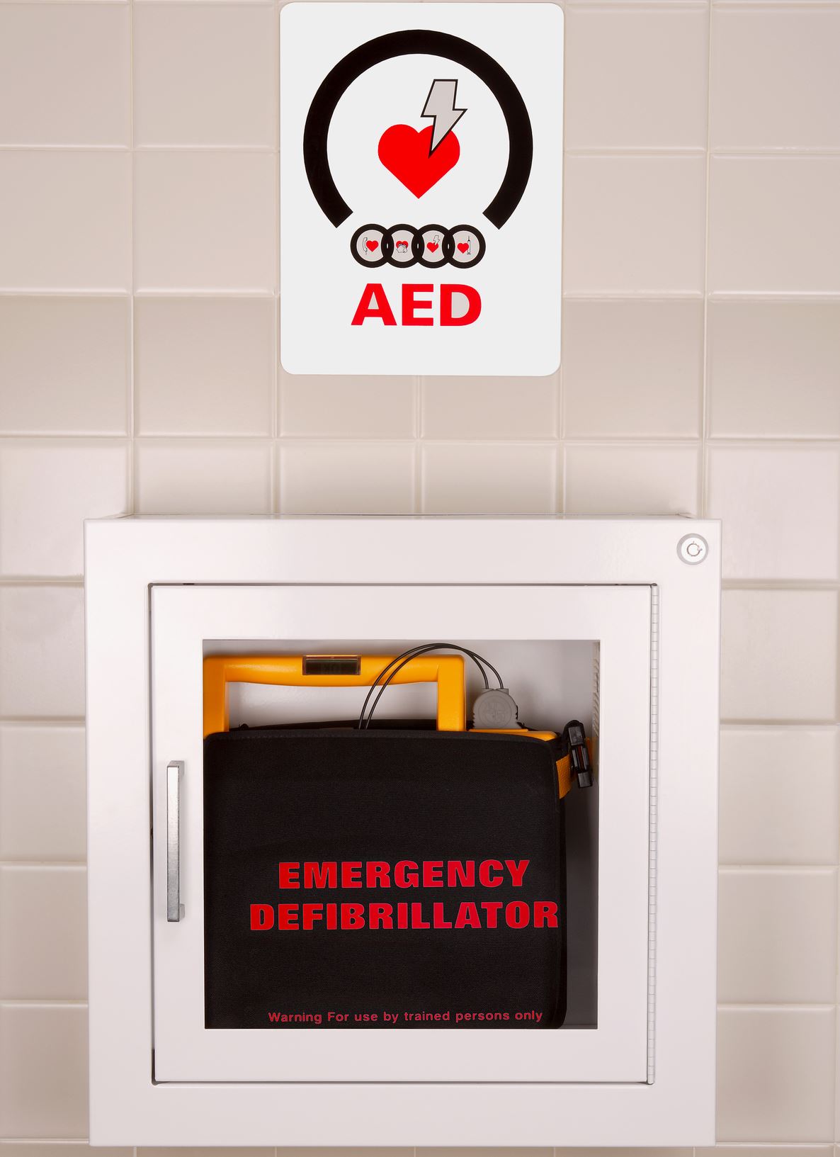 Automated external defibrillators (AEDs) can help save lives during sudden cardiac arrest.