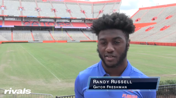 Russell's heart inspires Gators football team