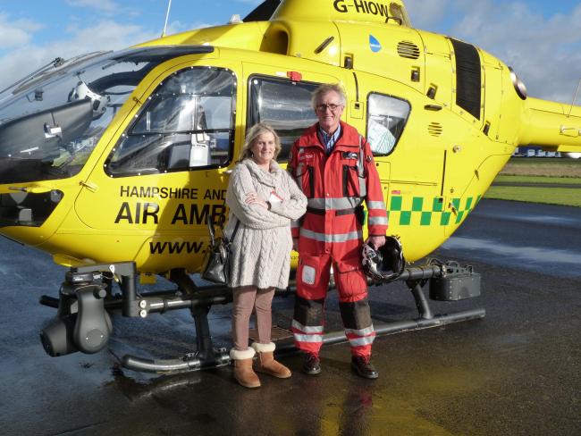 Woman who suffered cardiac arrest says big thank you to those who saved her life