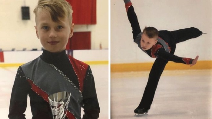 Ten-year-old ice skater Jayden Orr 'died in seconds'