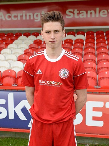 Coach pays heart rending tribute to tragic Accrington Stanley teen footballer