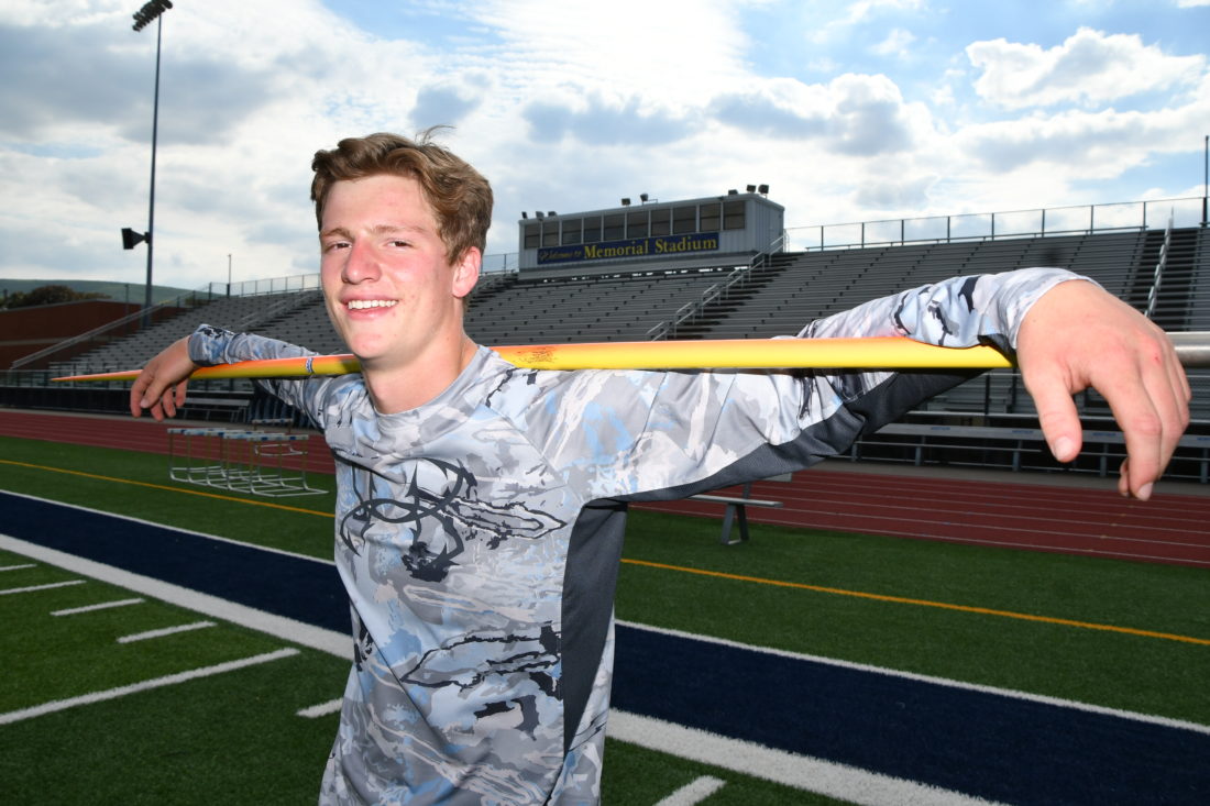 Montoursville’s Dinges overcomes brush with death, off to PIAAs in javelin