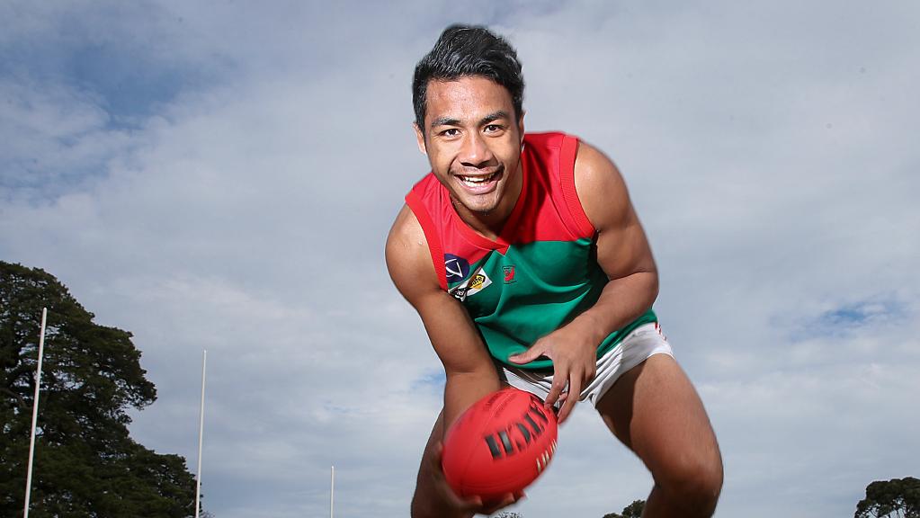 Suburban footballer Kadel Key alive and kicking after on-field cardiac arrest