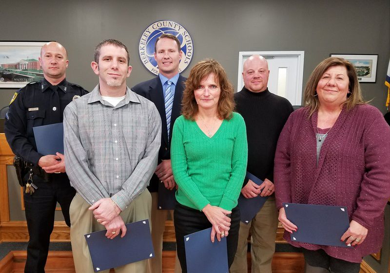 Martinsburg faculty, staff recognized for reviving student 