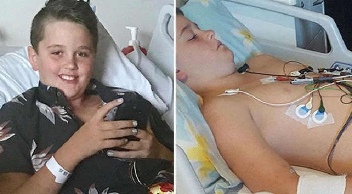 Neighbour saves boy, 11, who was 'minutes from death' after collapsing 