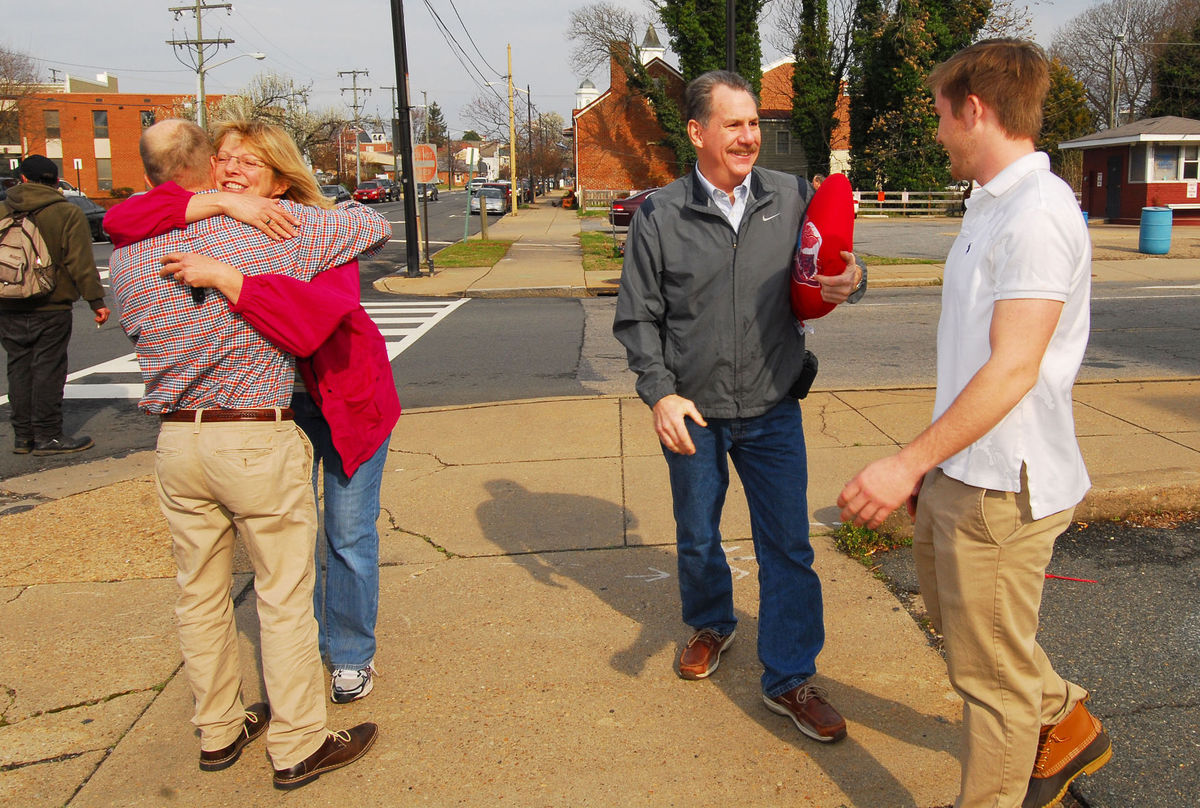 Stafford man survives rare heart condition, after help from a father and son 
