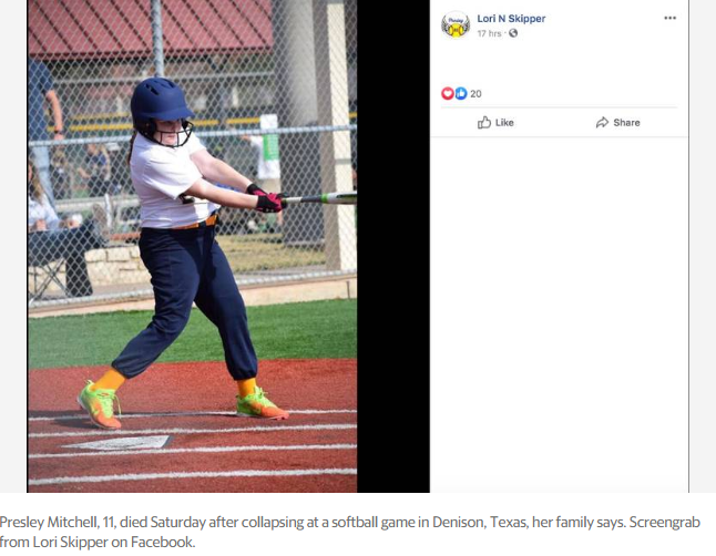 4-Year-Old Softball Player's Bat Flip Lands on Her Head - FanBuzz